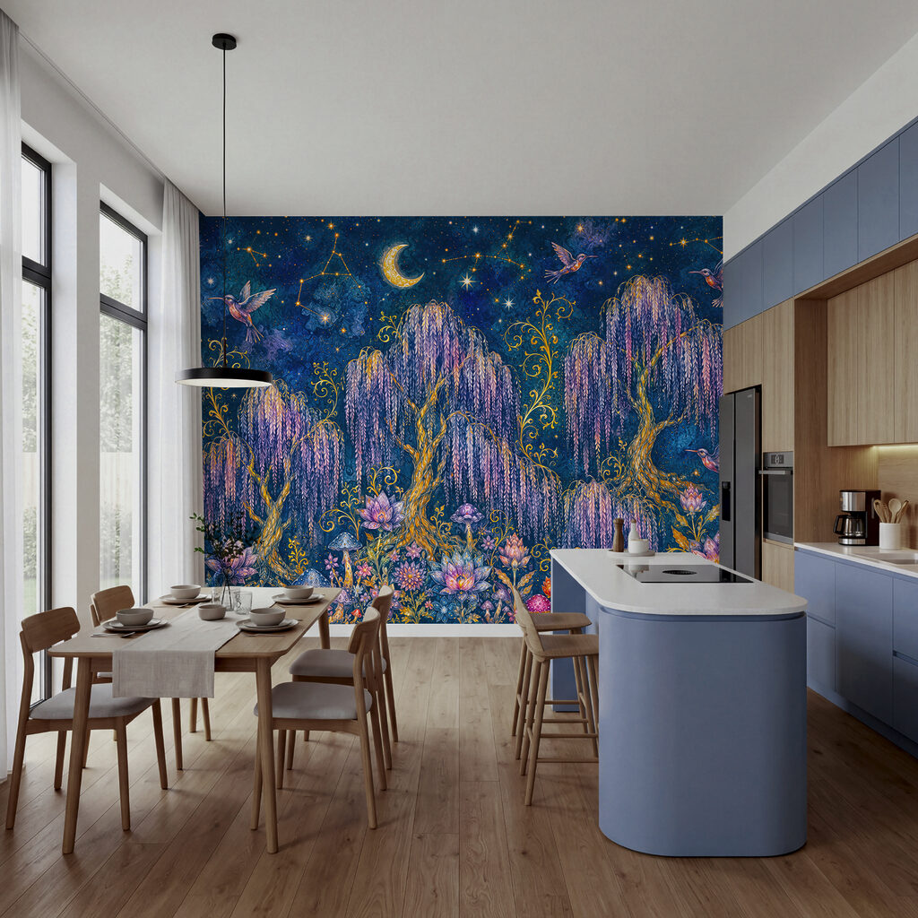 Luna sul giardino onirico — ambiente 4