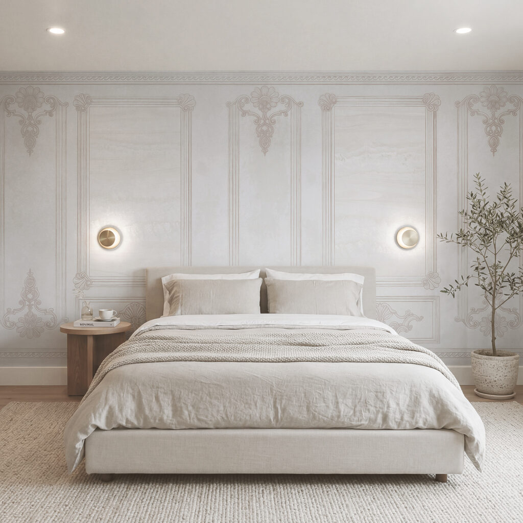 Parete in rilievo — ambiente 1