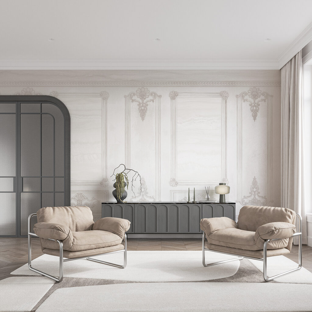 Parete in rilievo — ambiente 2