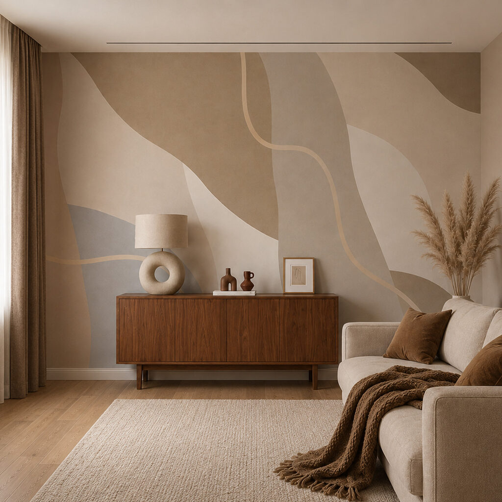 Linee tra fasce morbide — ambiente 3