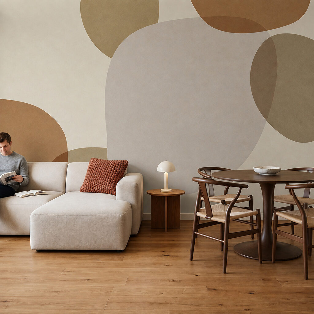 Curve colore terra — ambiente 3