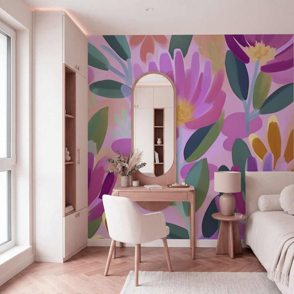 Fiori a larghe pennellate — ambiente 2