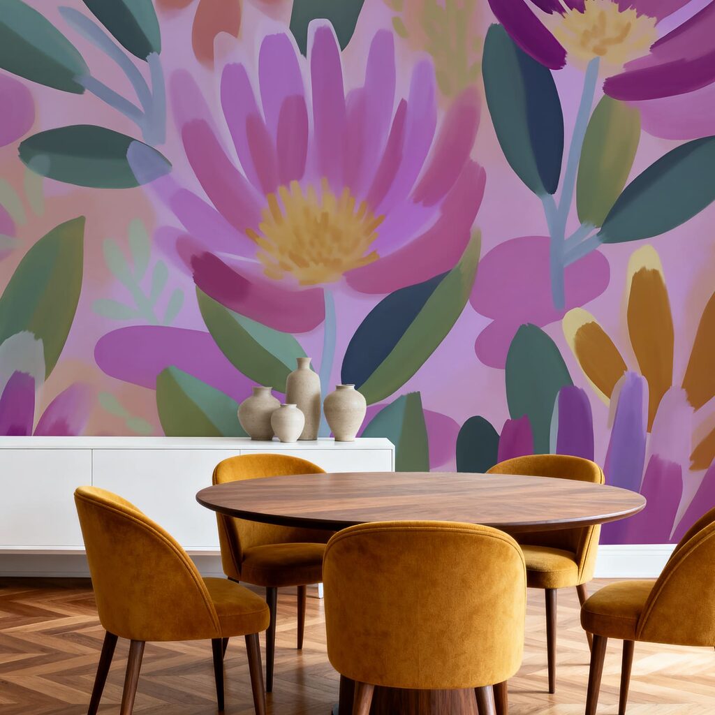 Fiori a larghe pennellate — ambiente 5