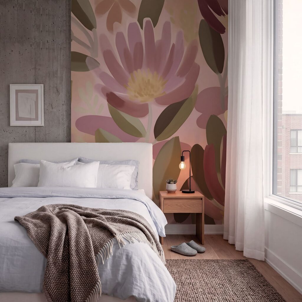 Fiori a larghe pennellate — ambiente 2