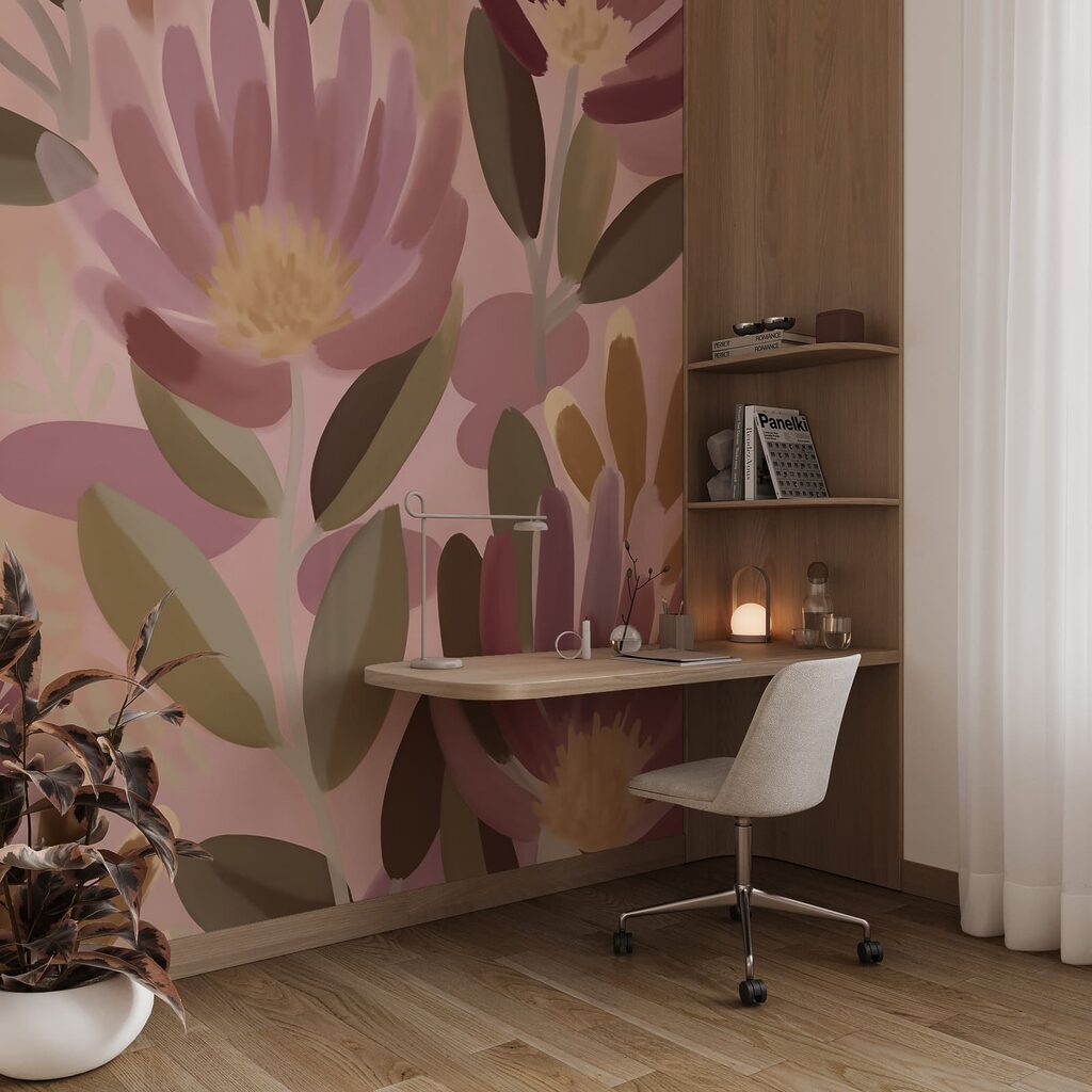 Fiori a larghe pennellate — ambiente 6