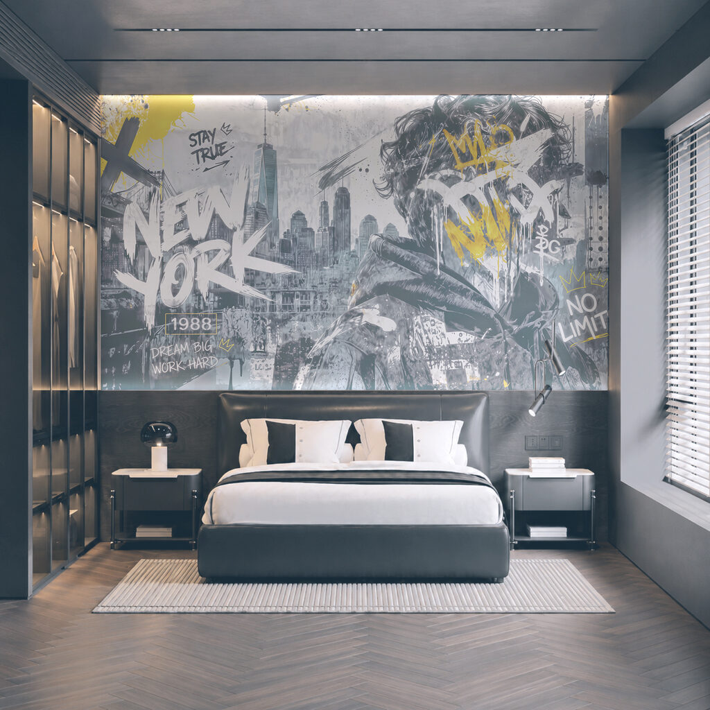 Ritratto tra i graffiti — ambiente 2