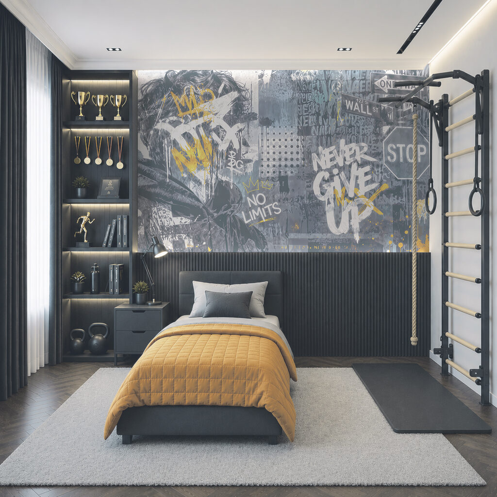 Ritratto tra i graffiti — ambiente 4