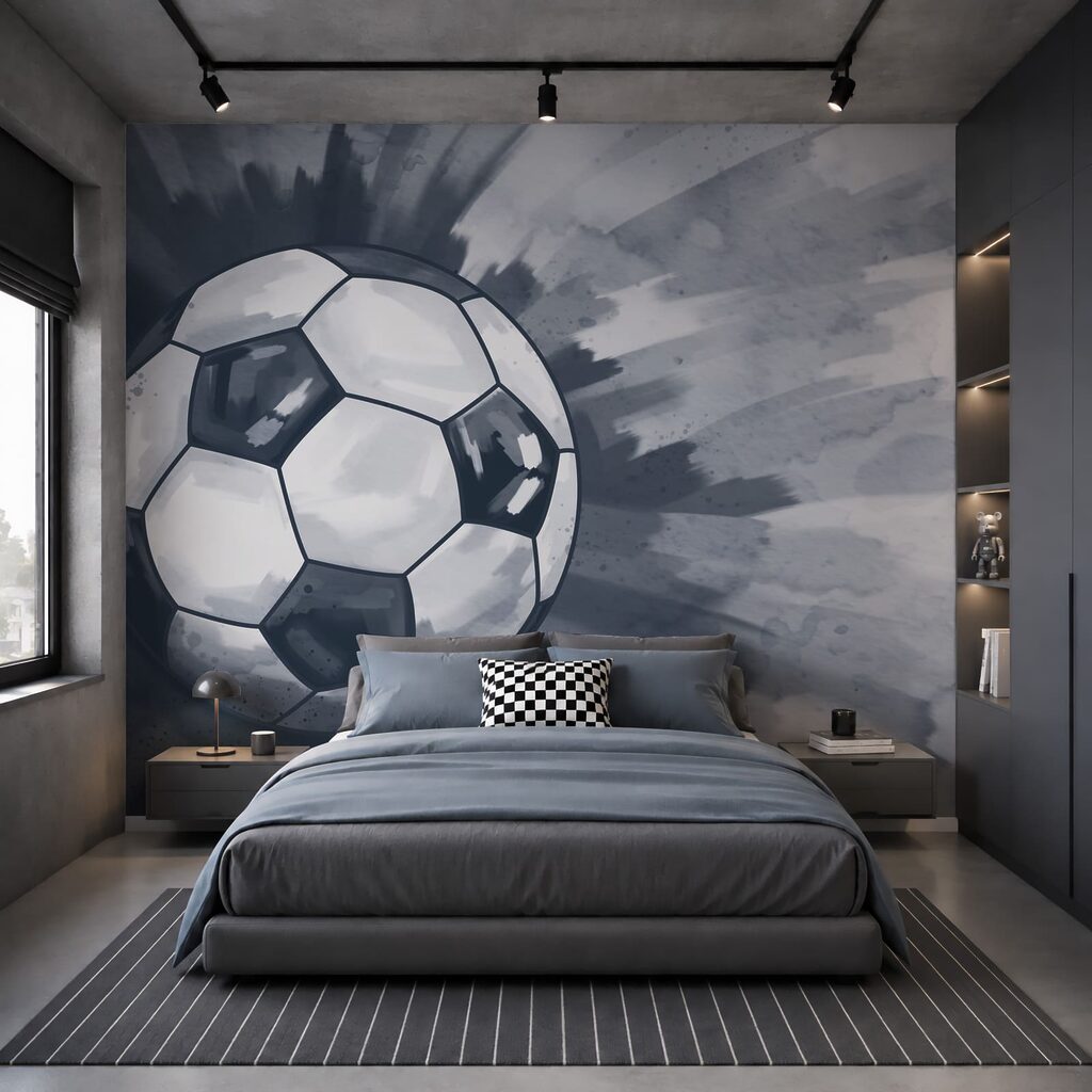 Pallone tra schizzi — ambiente 1