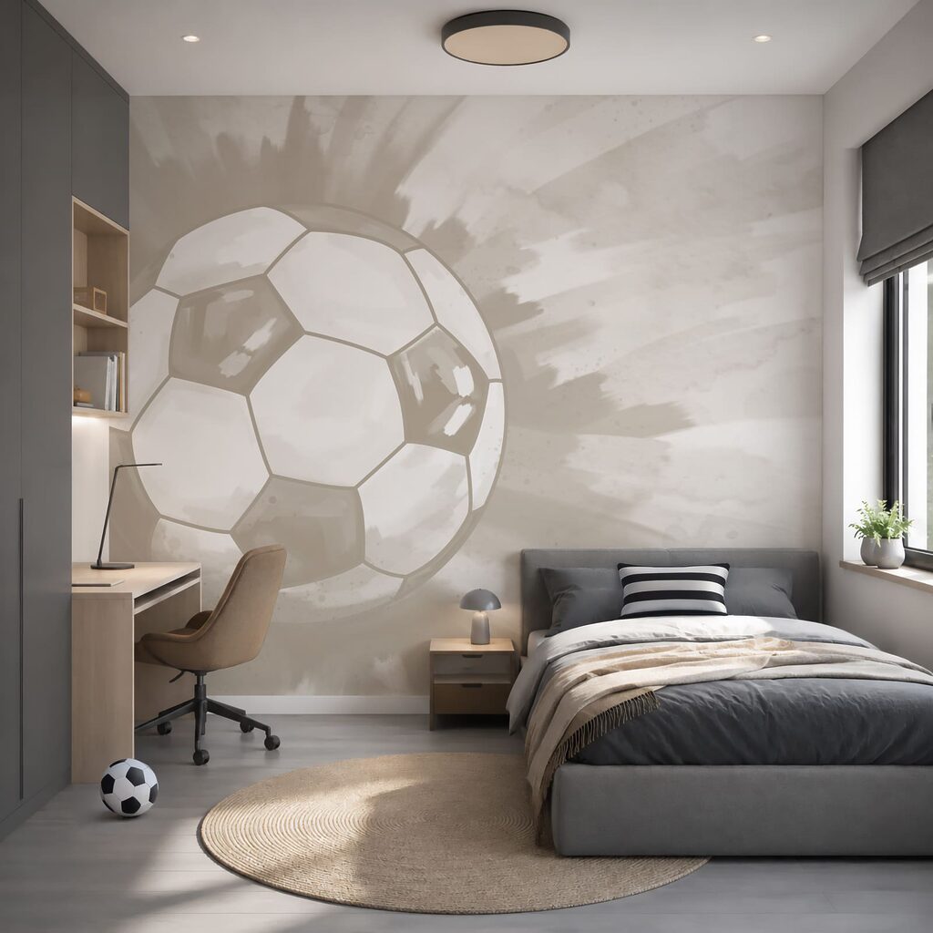 Pallone tra schizzi — ambiente 1