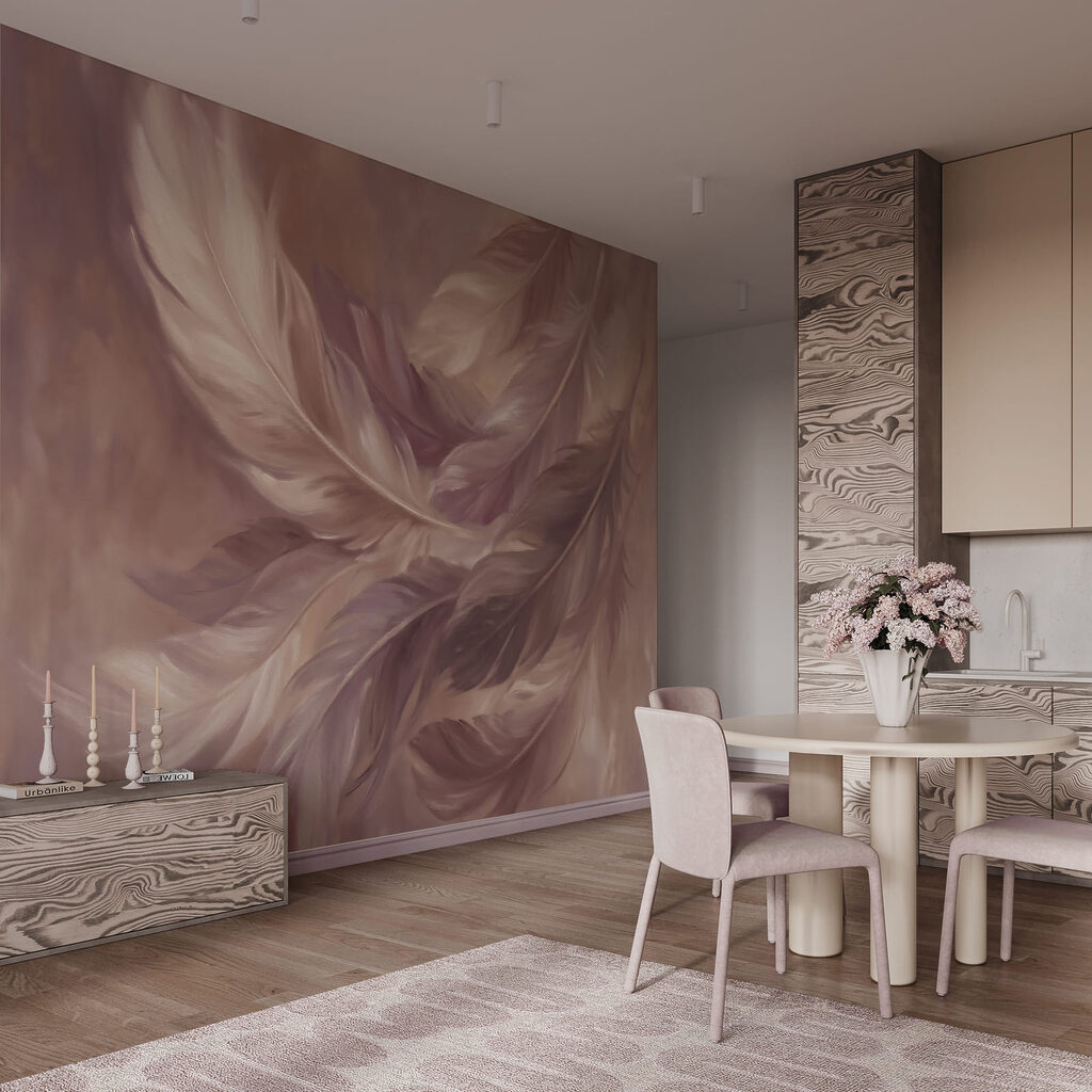 Piume in un vortice — ambiente 3