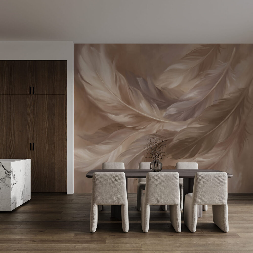 Piume in un vortice — ambiente 3