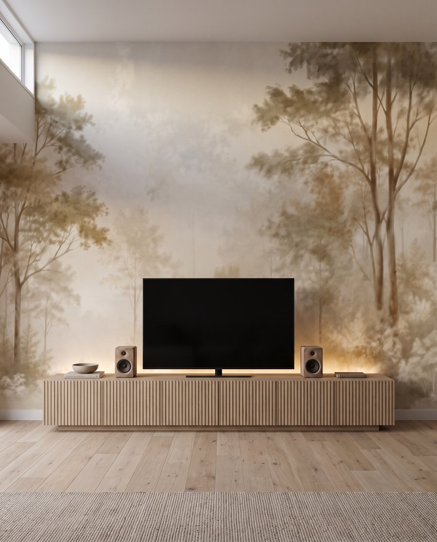 Luce tra alberi pallidi — ambiente 2