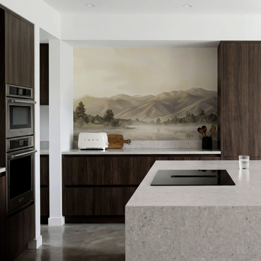 Montagne riflesse nell’acqua — ambiente 3