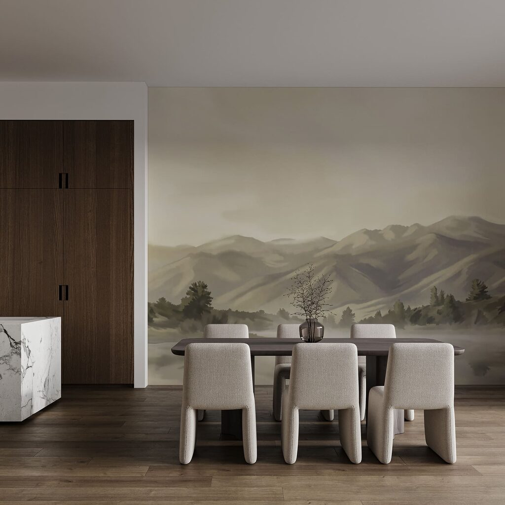 Montagne riflesse nell’acqua — ambiente 4