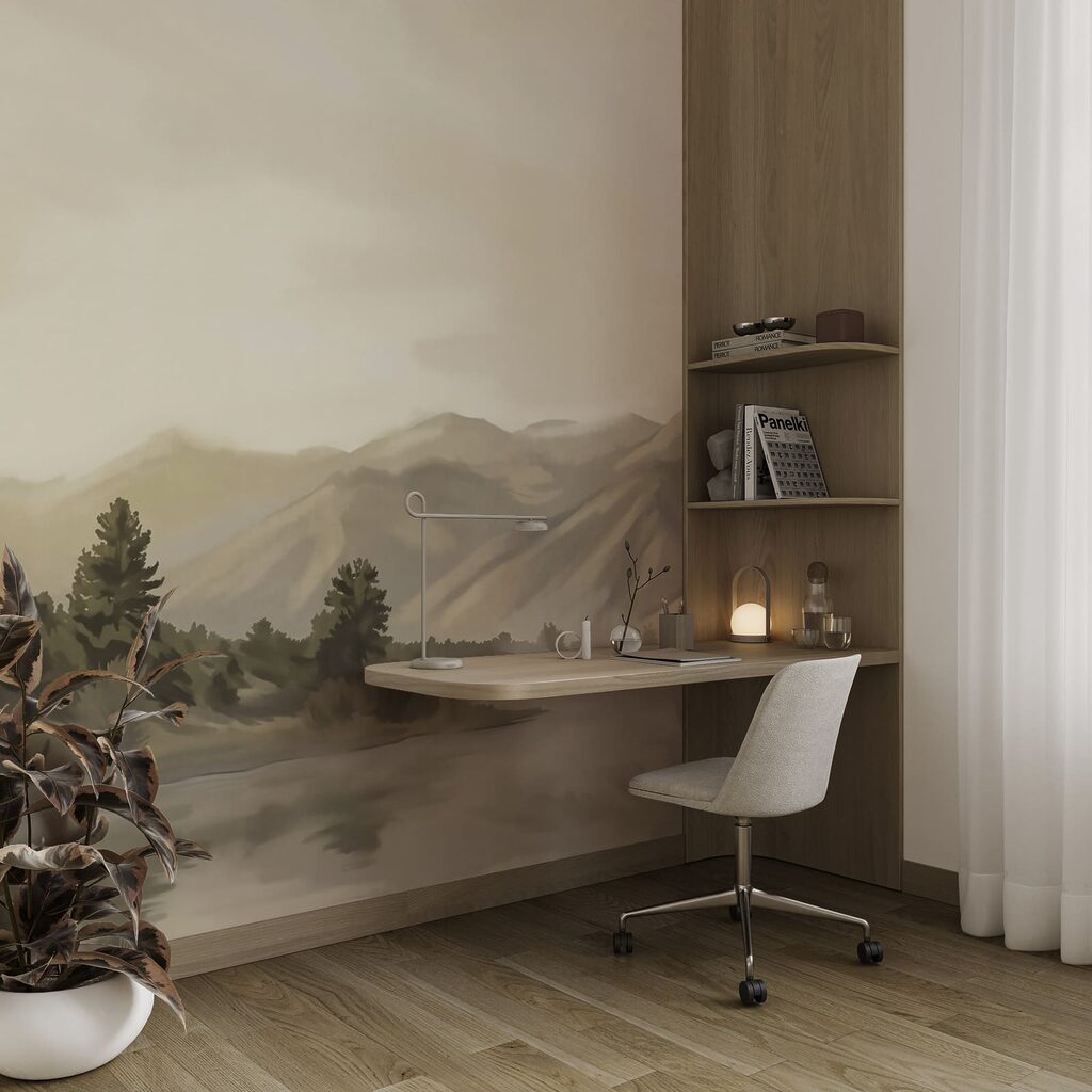 Montagne riflesse nell’acqua — ambiente 5