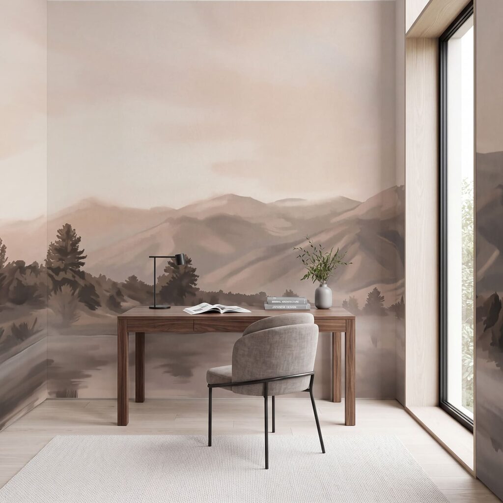 Montagne riflesse nell’acqua — ambiente 1