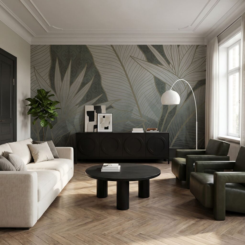 Foglie tropicali nervate — ambiente 2