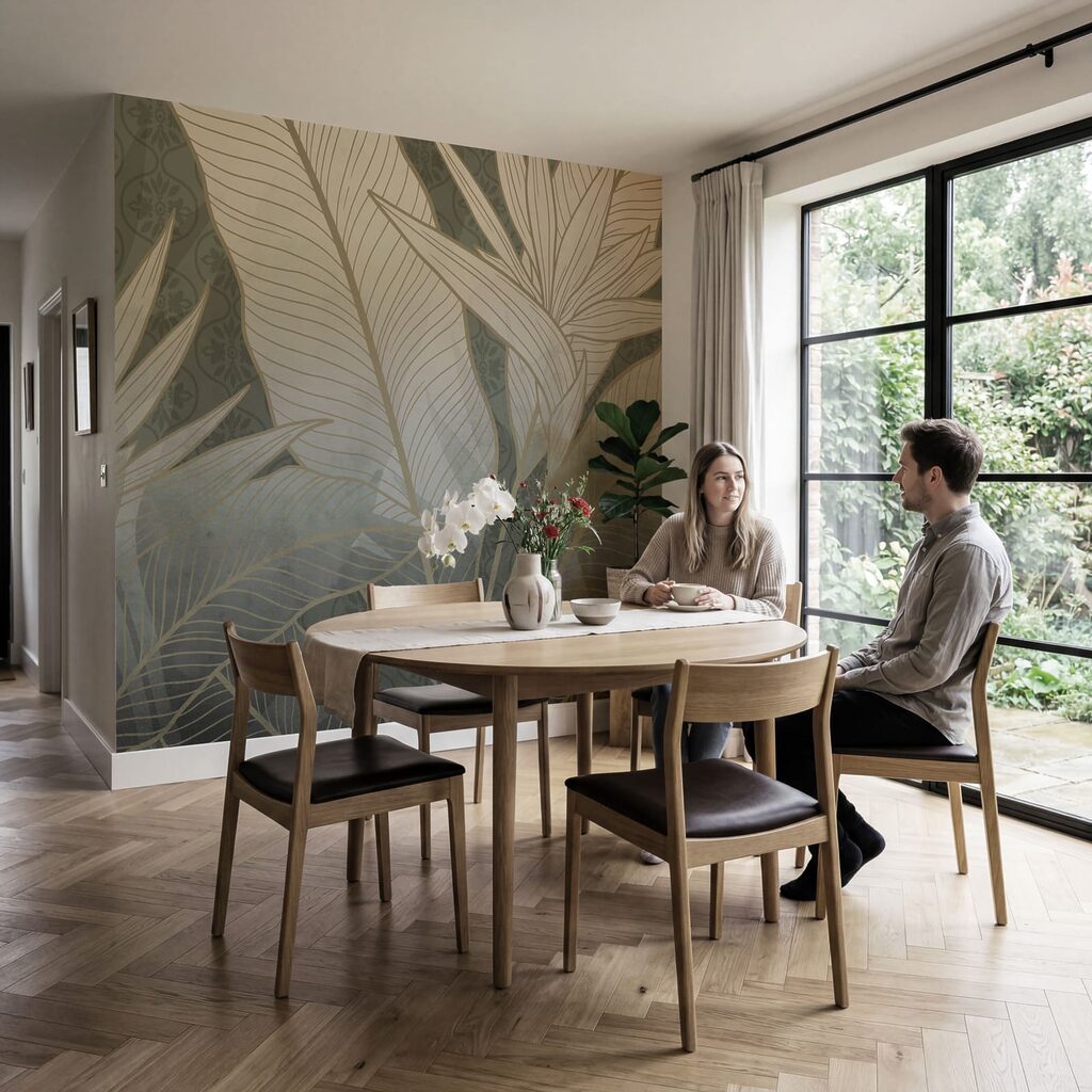 Foglie tropicali nervate — ambiente 4