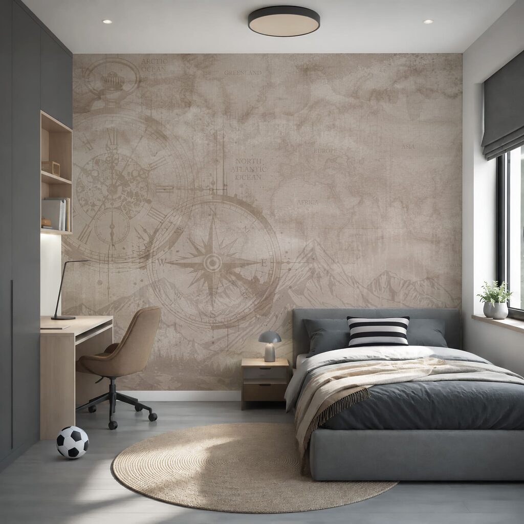Mappa antica del mondo — ambiente 5