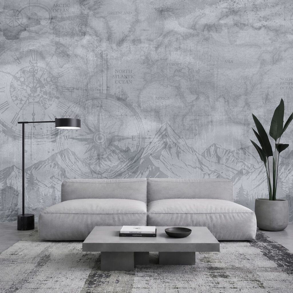 Mappa antica del mondo — ambiente 1