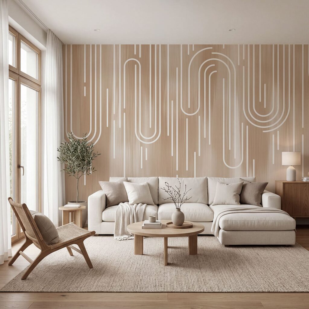 Archi di luce in un ambiente