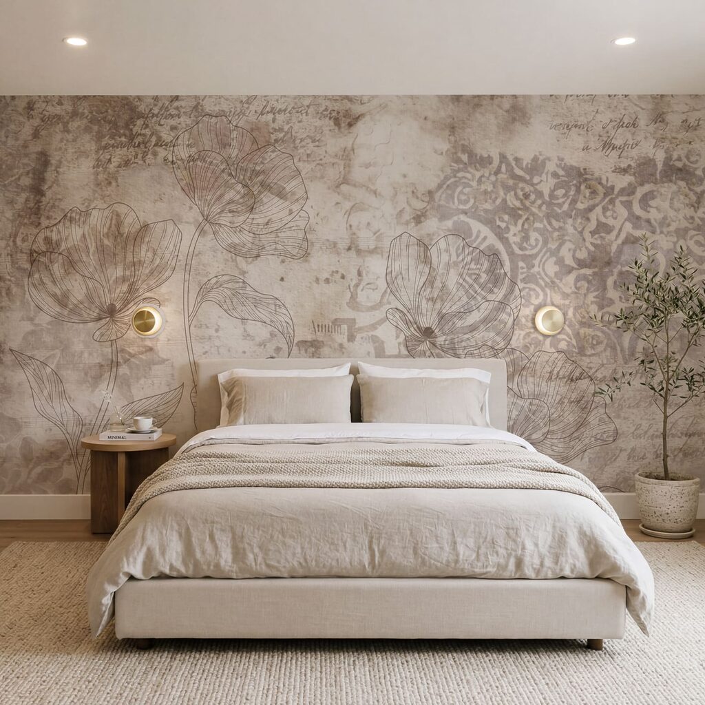Fiori tra gli ornamenti — ambiente 1