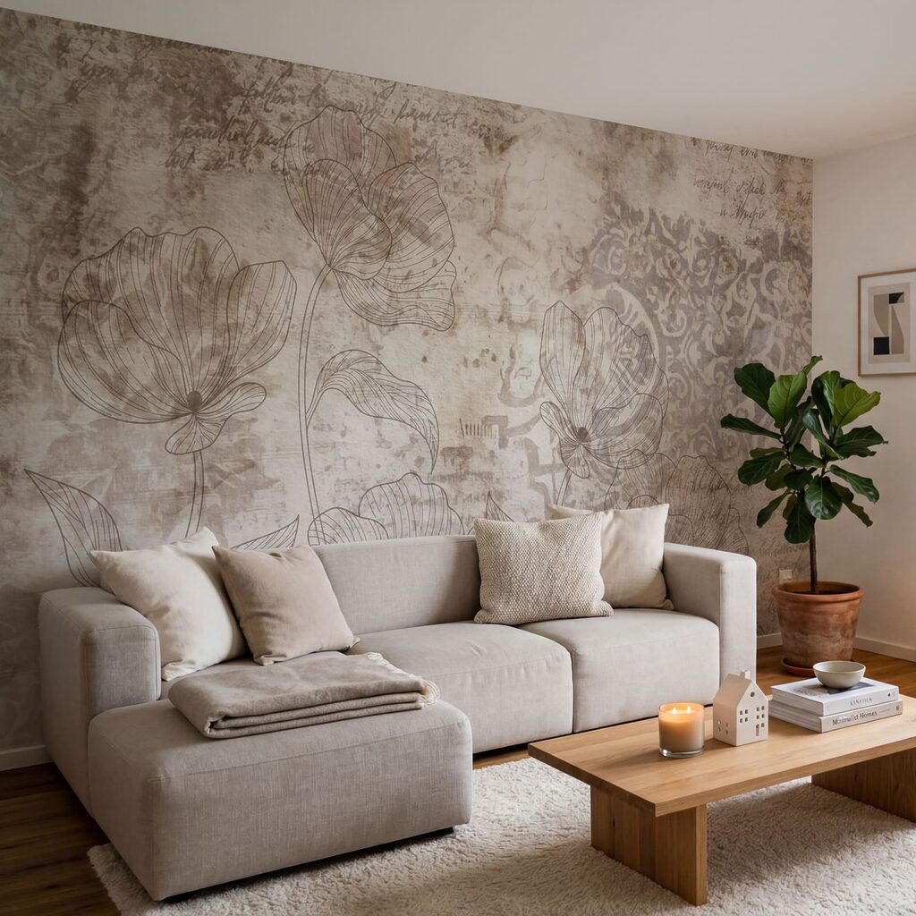 Fiori tra gli ornamenti — ambiente 2