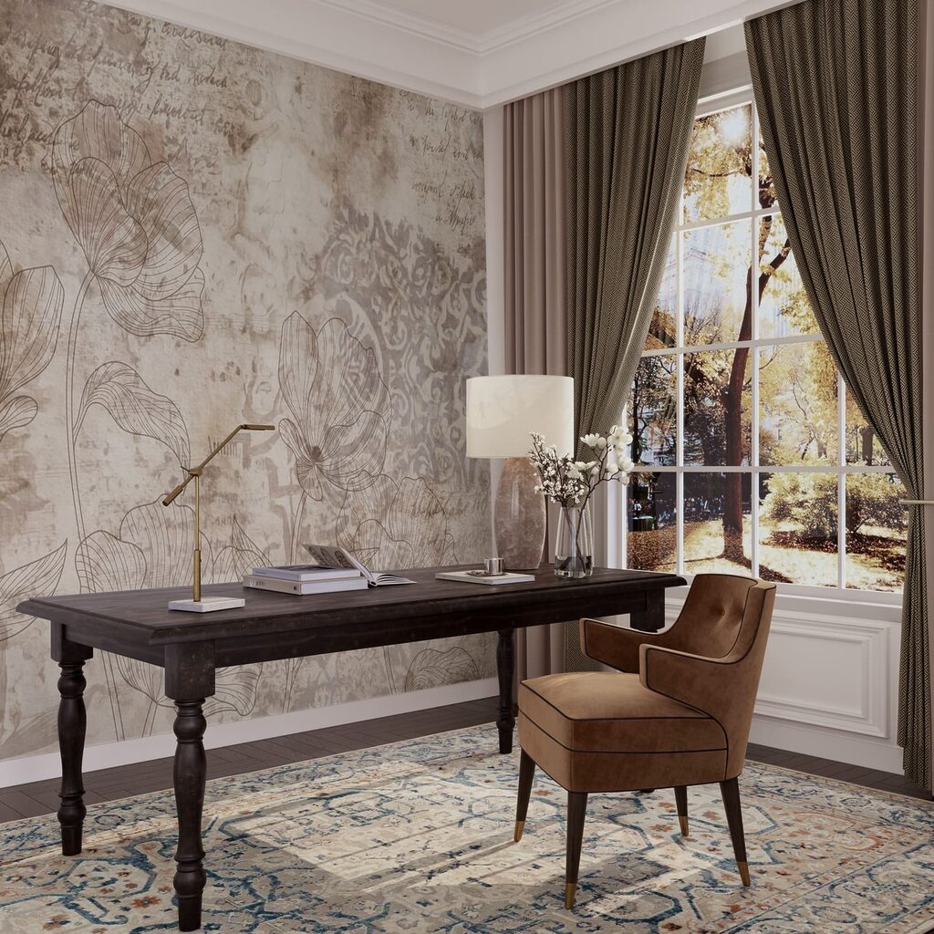Fiori tra gli ornamenti — ambiente 5
