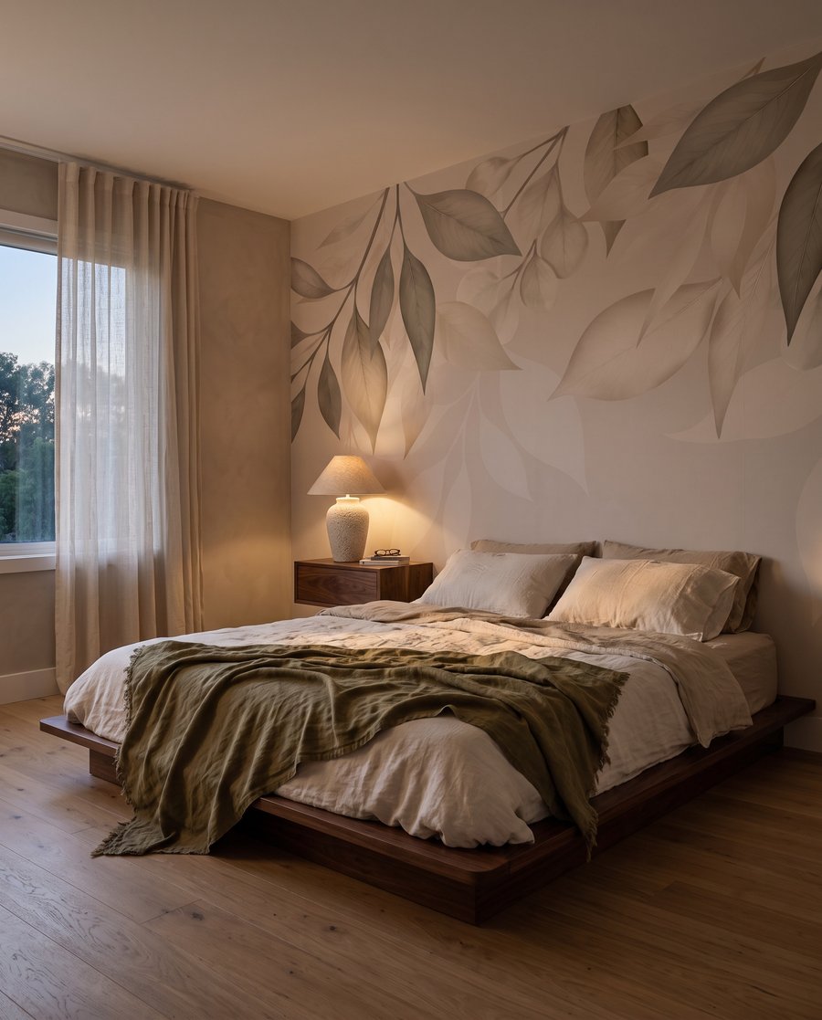 Foglie lungo il bordo — ambiente 2