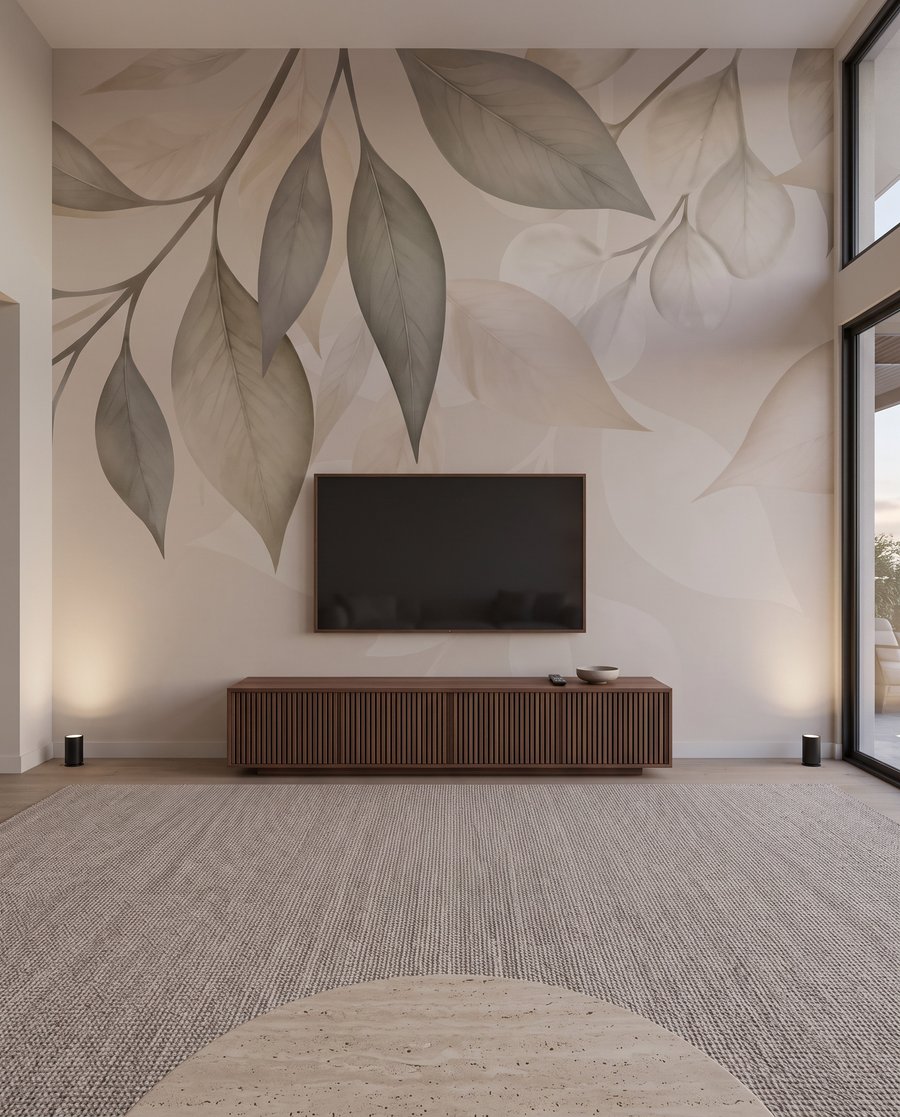 Foglie lungo il bordo — ambiente 3