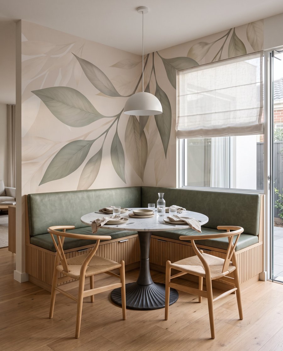 Foglie lungo il bordo — ambiente 6