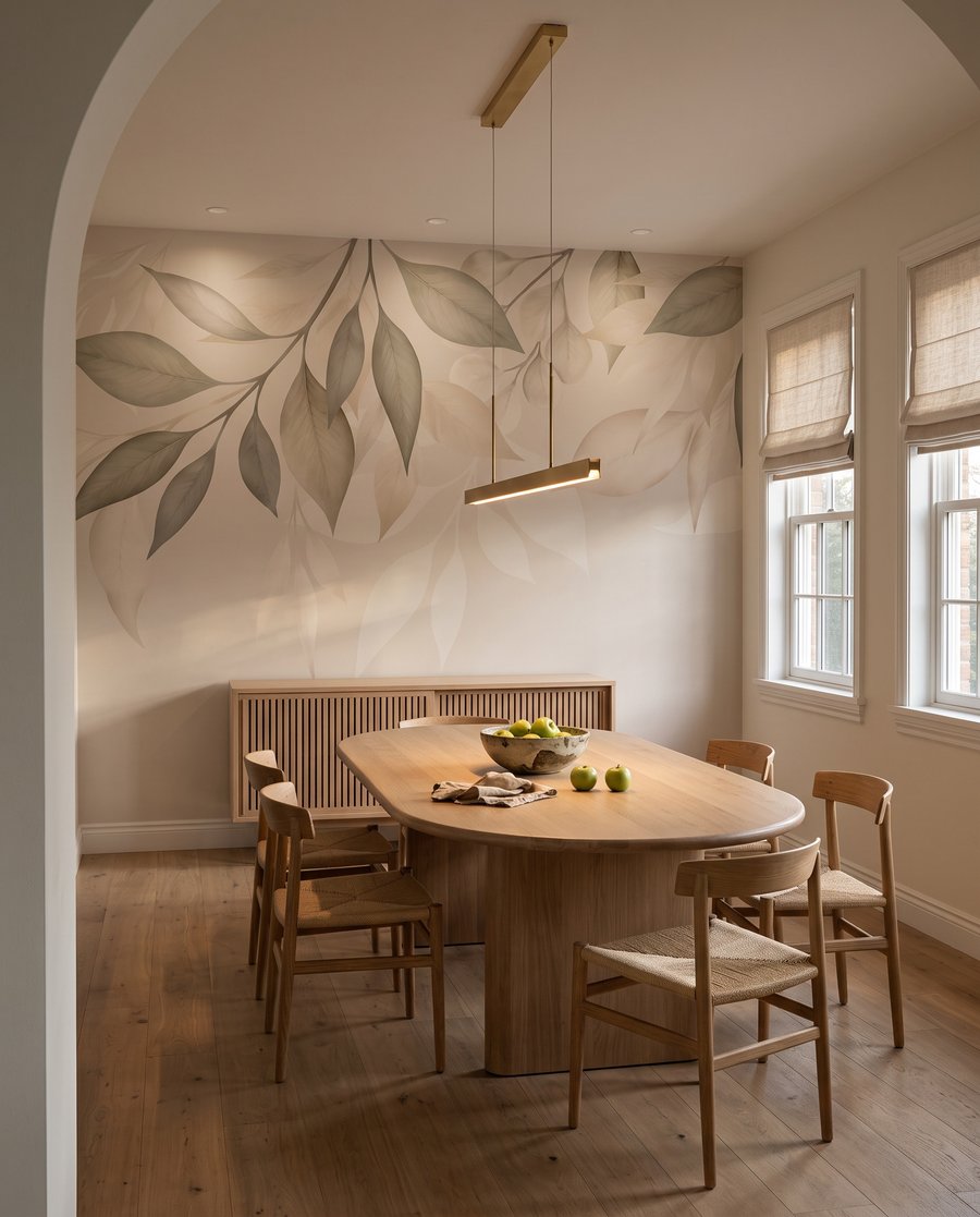 Foglie lungo il bordo — ambiente 7