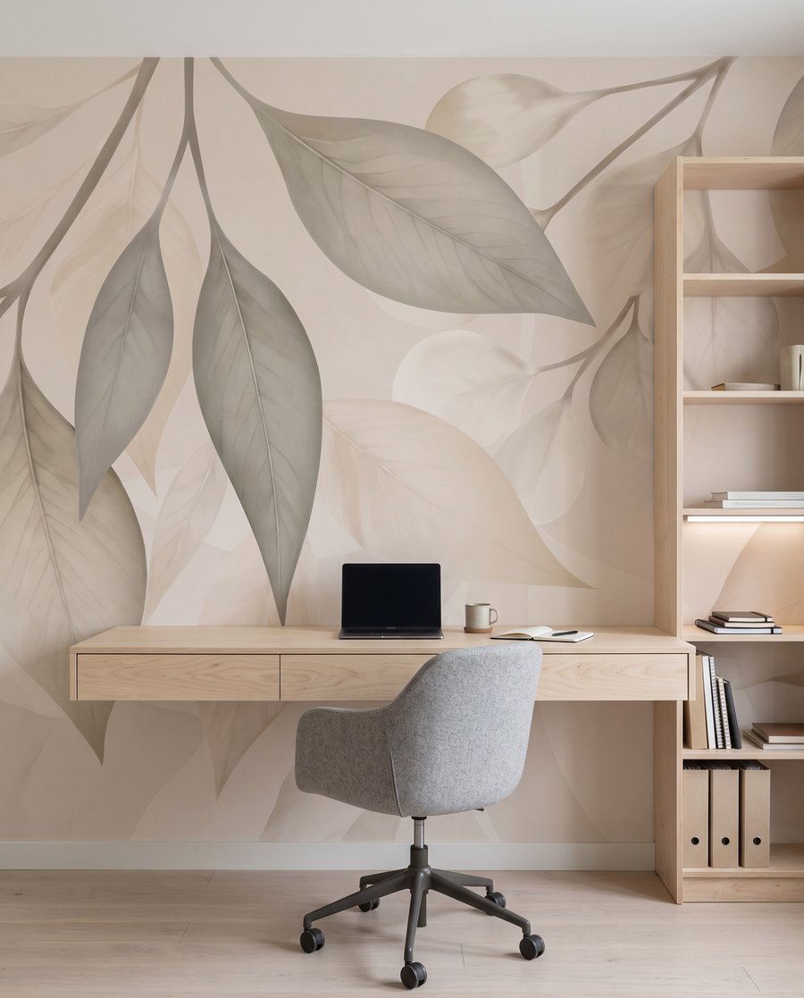 Foglie lungo il bordo — ambiente 8