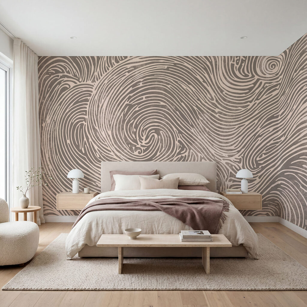 Spirali di linee ondulate — ambiente 2