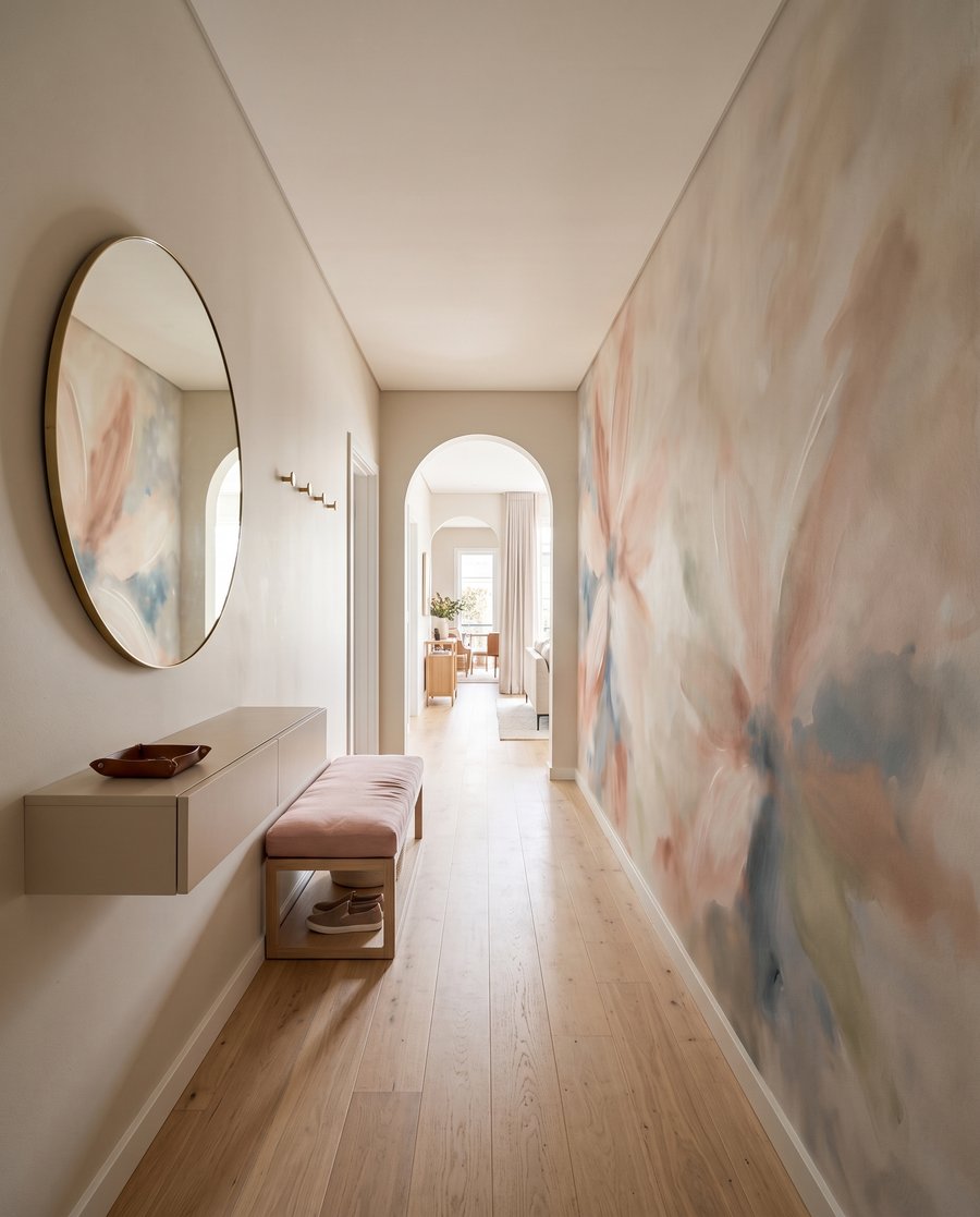Fiori a pennellate morbide — ambiente 4