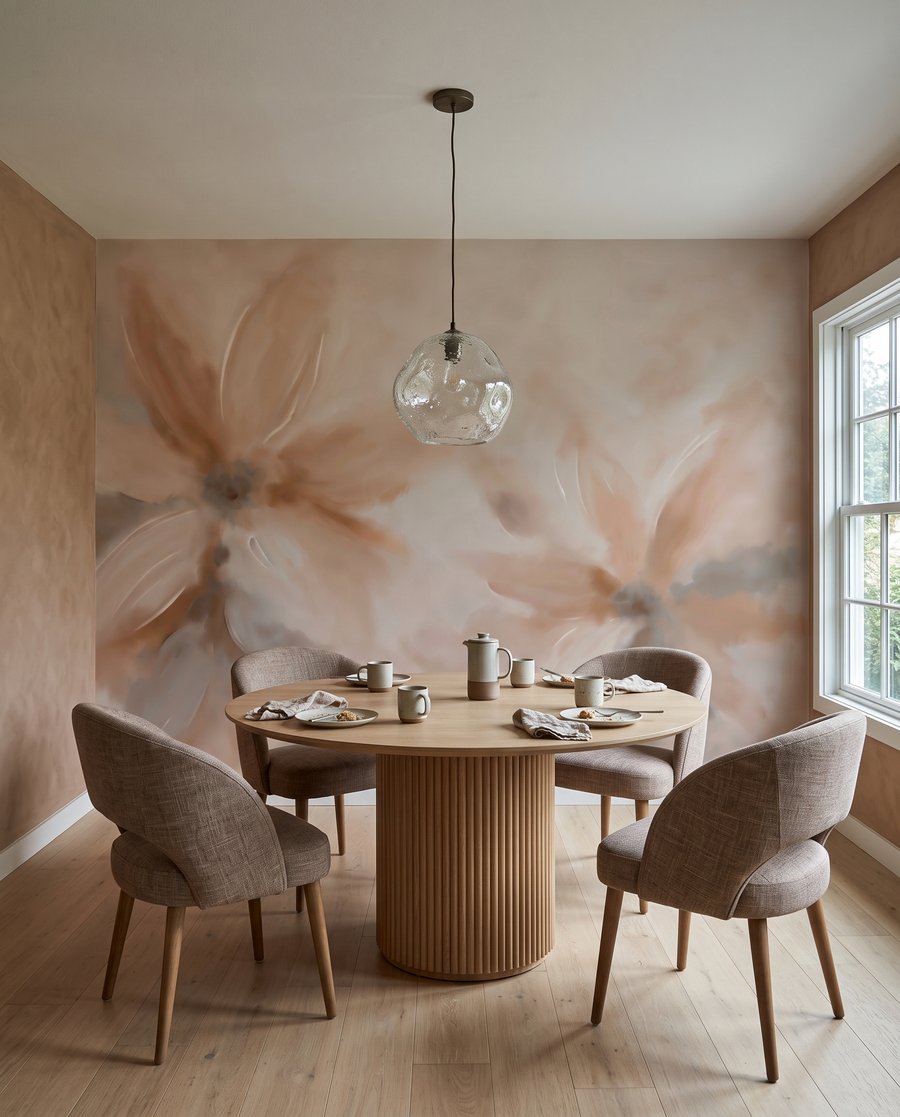 Fiori a pennellate morbide — ambiente 1