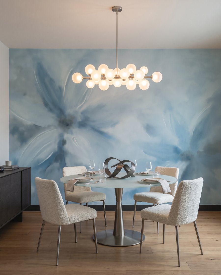 Fiori a pennellate morbide — ambiente 1