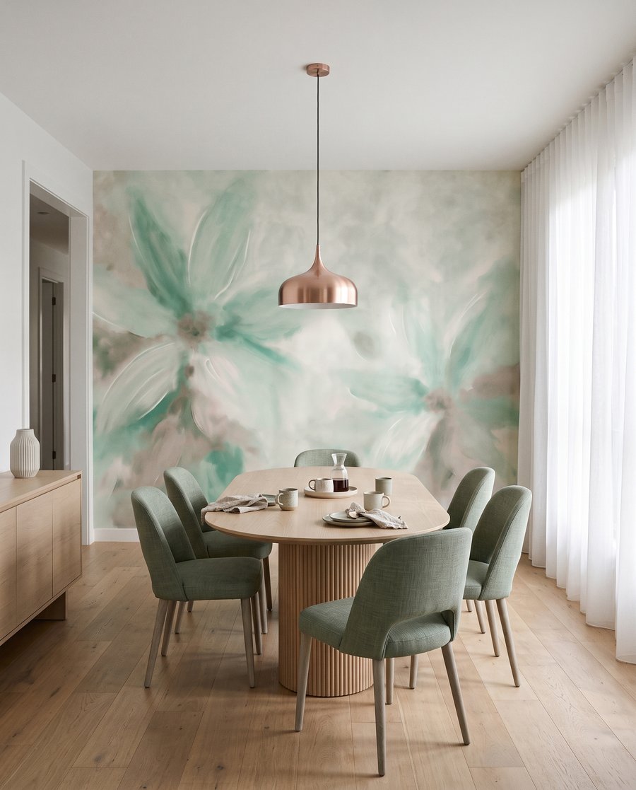Fiori a pennellate morbide — ambiente 3