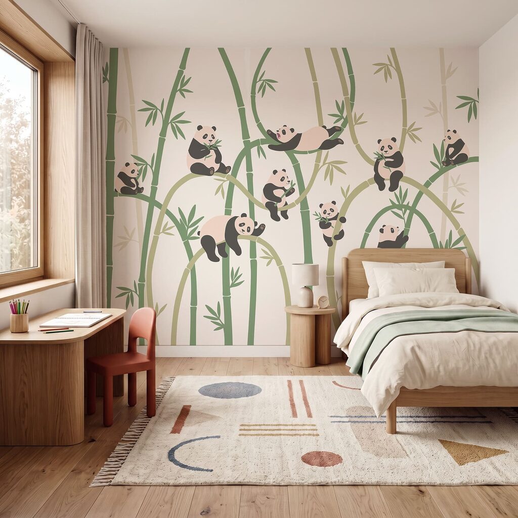 Panda tra il bambù — ambiente 3
