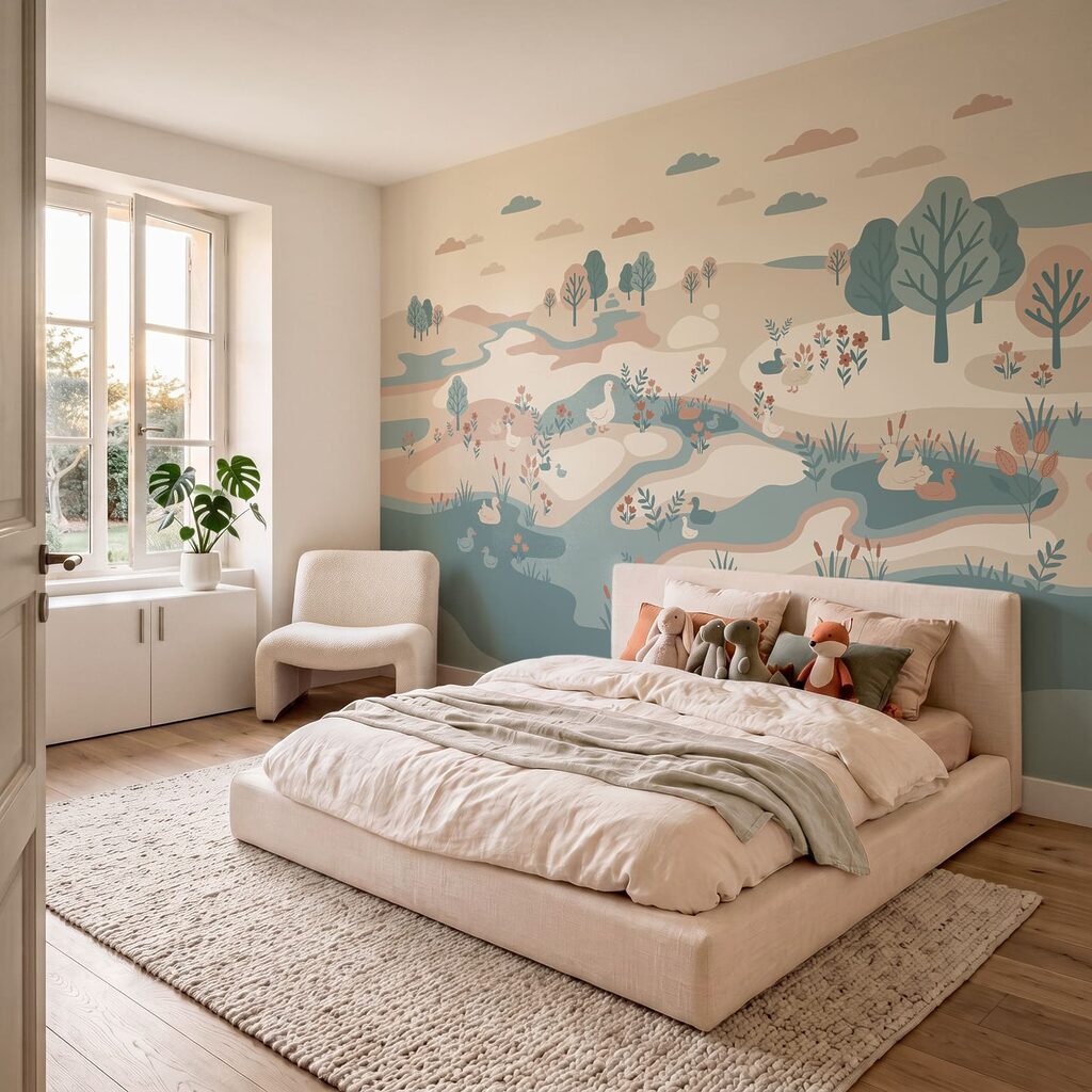Anatre lungo l’acqua — ambiente 3