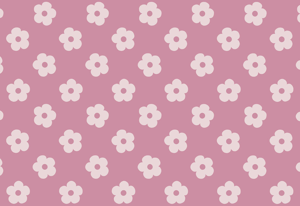 Fiorellini a cinque petali — design completo