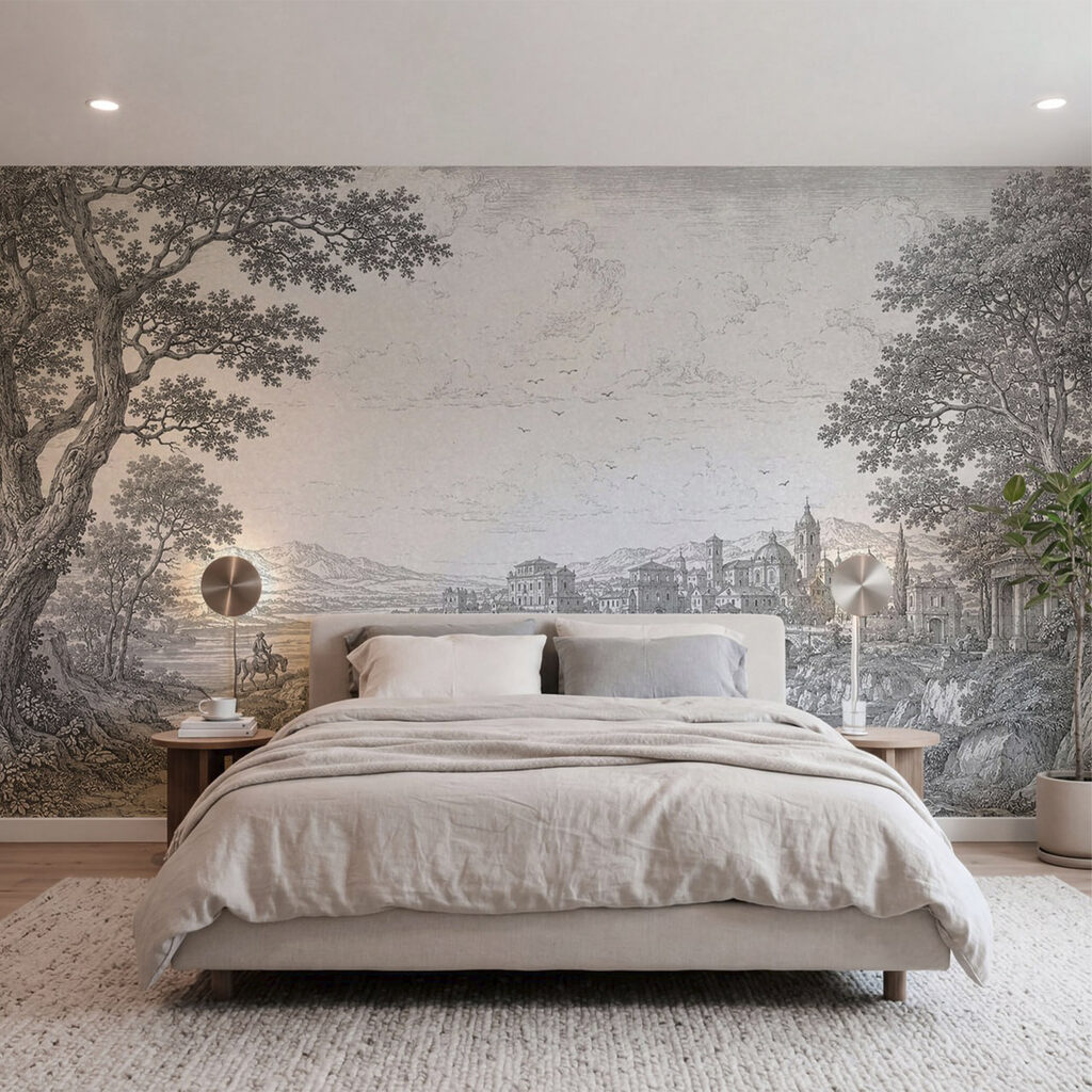 Alberi e ponte sull’acqua — ambiente 2