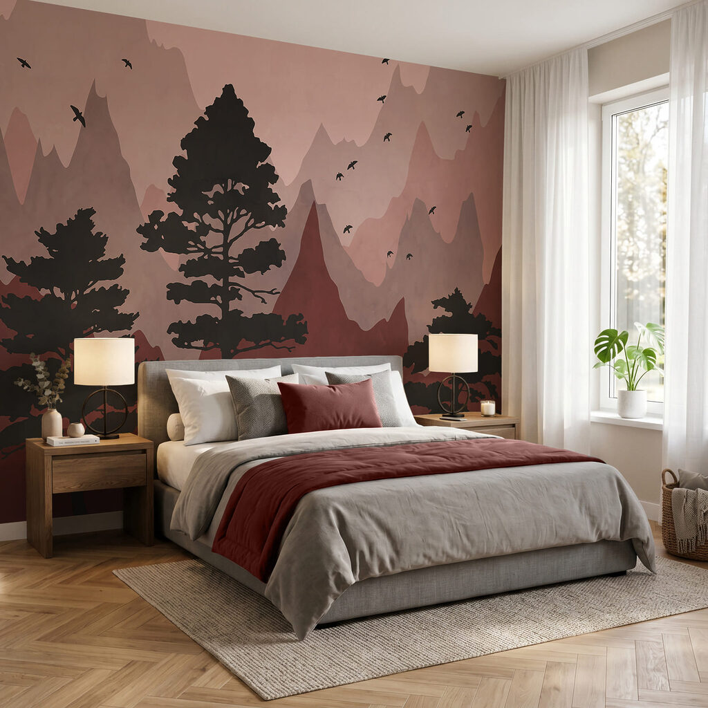 Strati di montagne colorate — ambiente 2