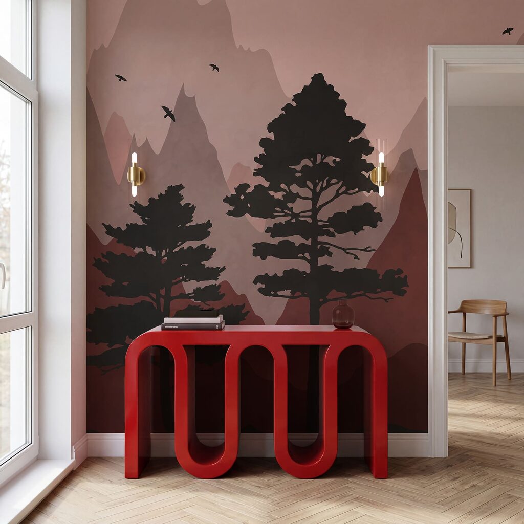 Strati di montagne colorate — ambiente 3