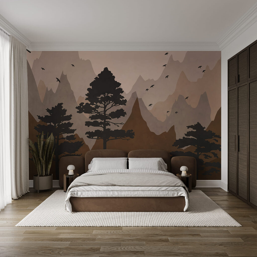 Strati di montagne colorate — ambiente 2