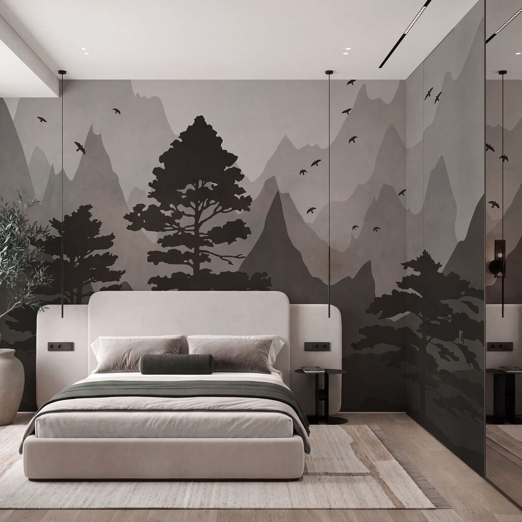 Strati di montagne colorate — ambiente 1