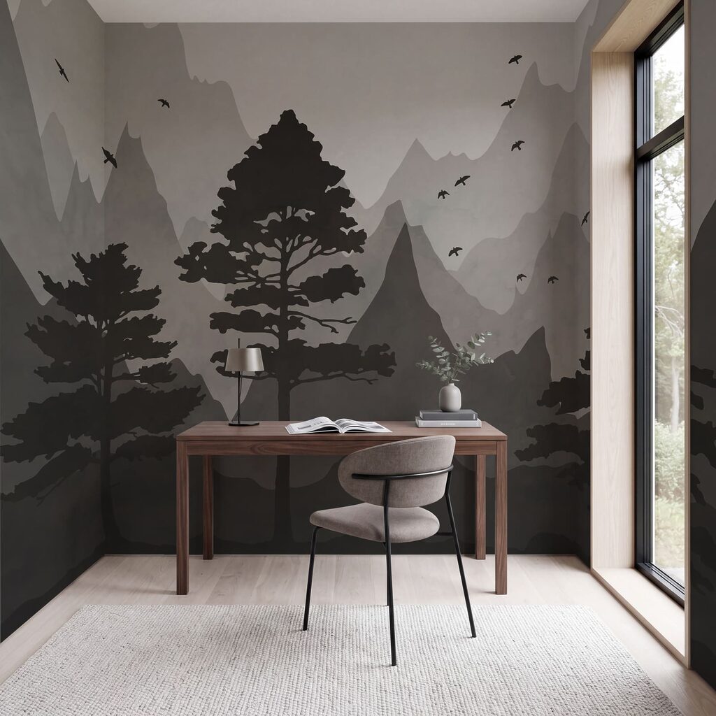 Strati di montagne colorate — ambiente 3
