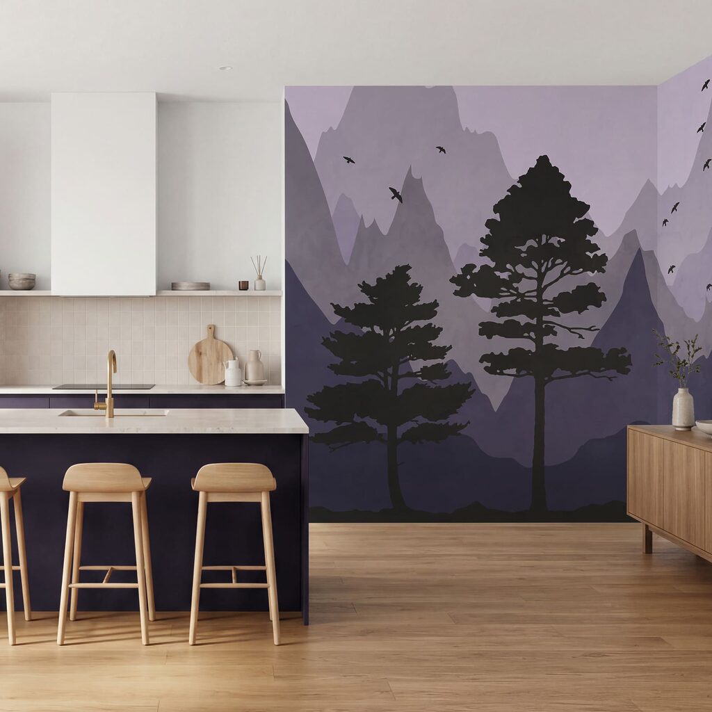 Strati di montagne colorate — ambiente 2
