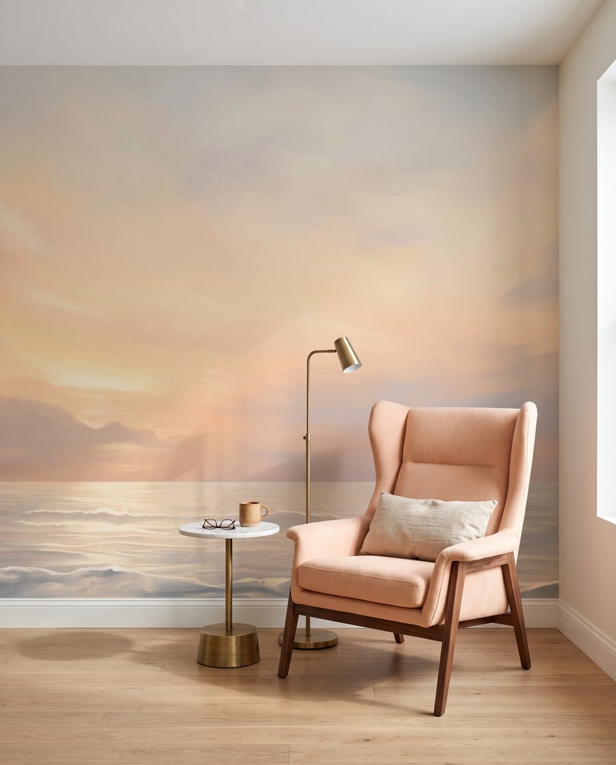 Tramonto sulla battigia — ambiente 2