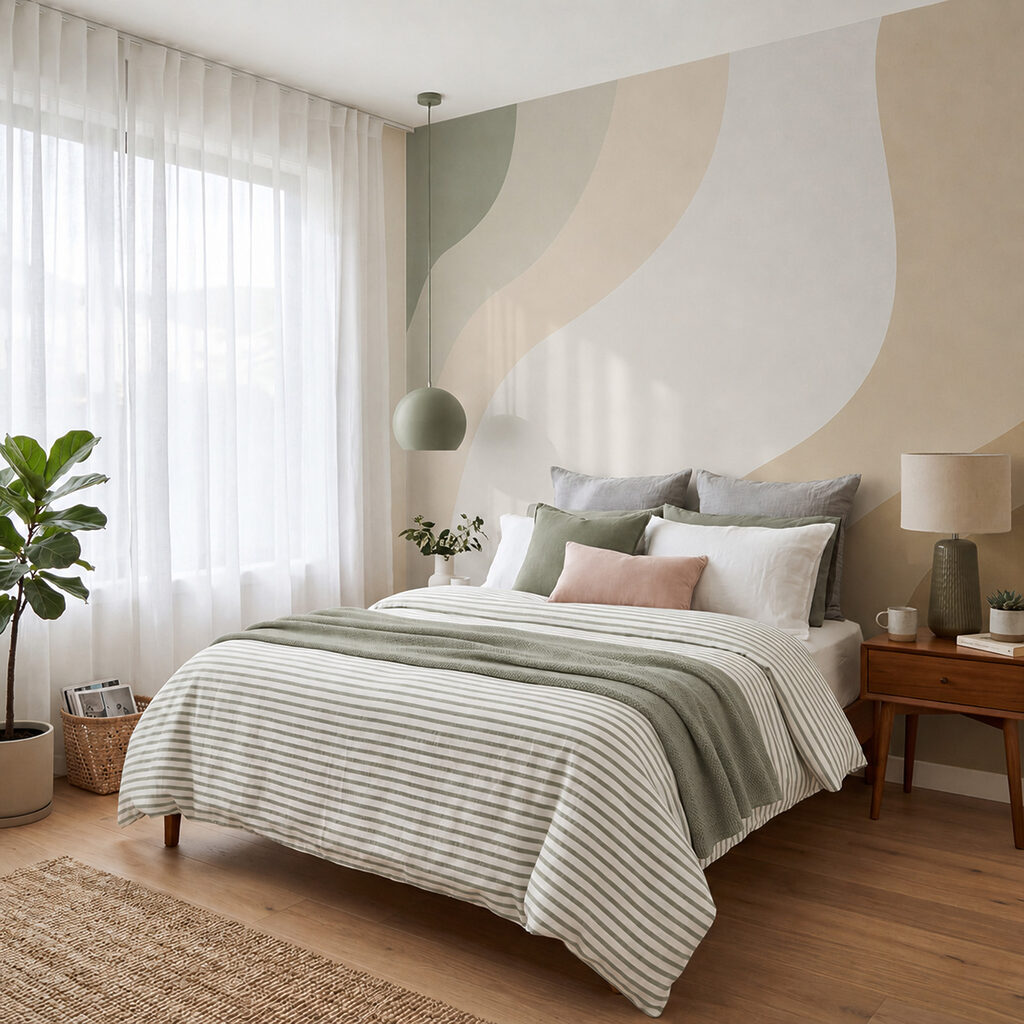 Larghe fasce ondulate — ambiente 1